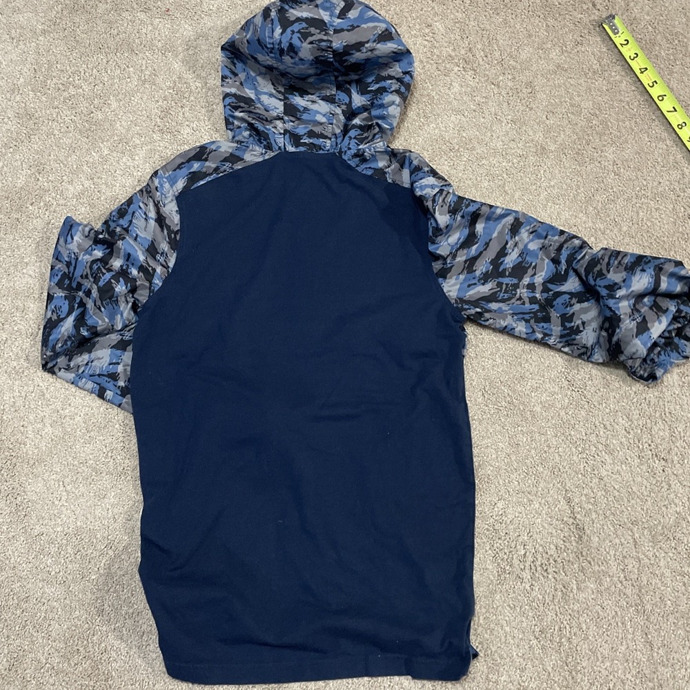 Under Armour Jacket Mens Small Wind Anorak Camouflage Hooded Performance Stretch - Picture 7 of 8